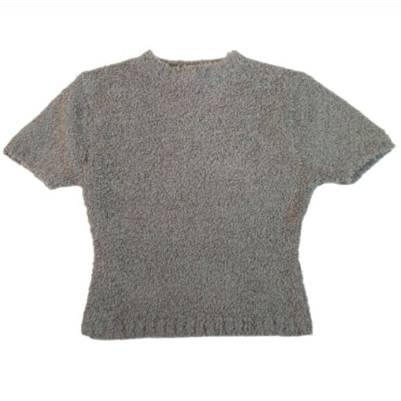 Skims Cozy Knit Cropped T-Shirt size Small/medium - Picture 1 of 5
